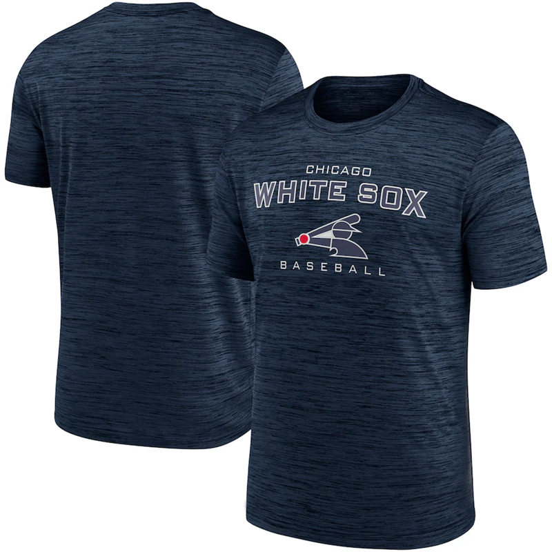 Men's Chicago White Sox Navy Velocity Practice Performance T-Shirt Men's Chicago White Sox Navy Velocity Practice Performance T-Shirt